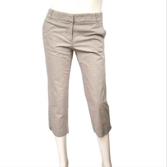 J. Crew Gray Dress Capri Pants size 4 - Picture 3 of 9